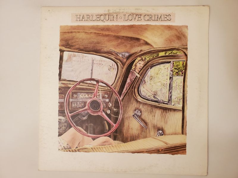 Harlequin Love Crimes vinyl record